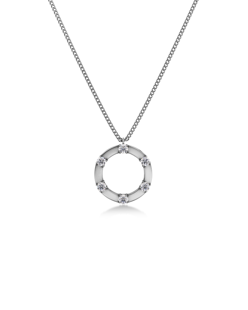 Celeste Necklace S Silberhalsketten Silber