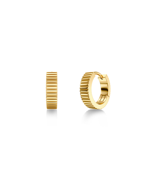 Harper Hoops Earrings Gold