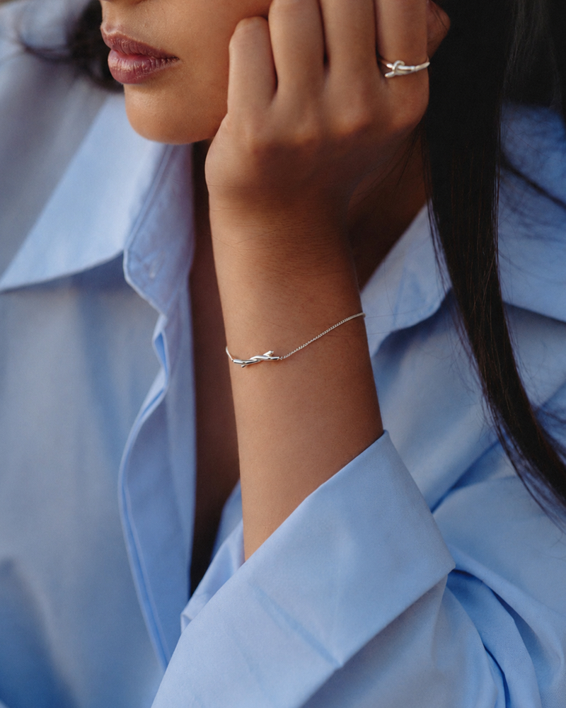 Novel Knot Bracelet Silver bracelets Silver