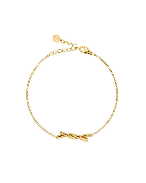 Novel Knot Bracelet Gold bracelets Kulta