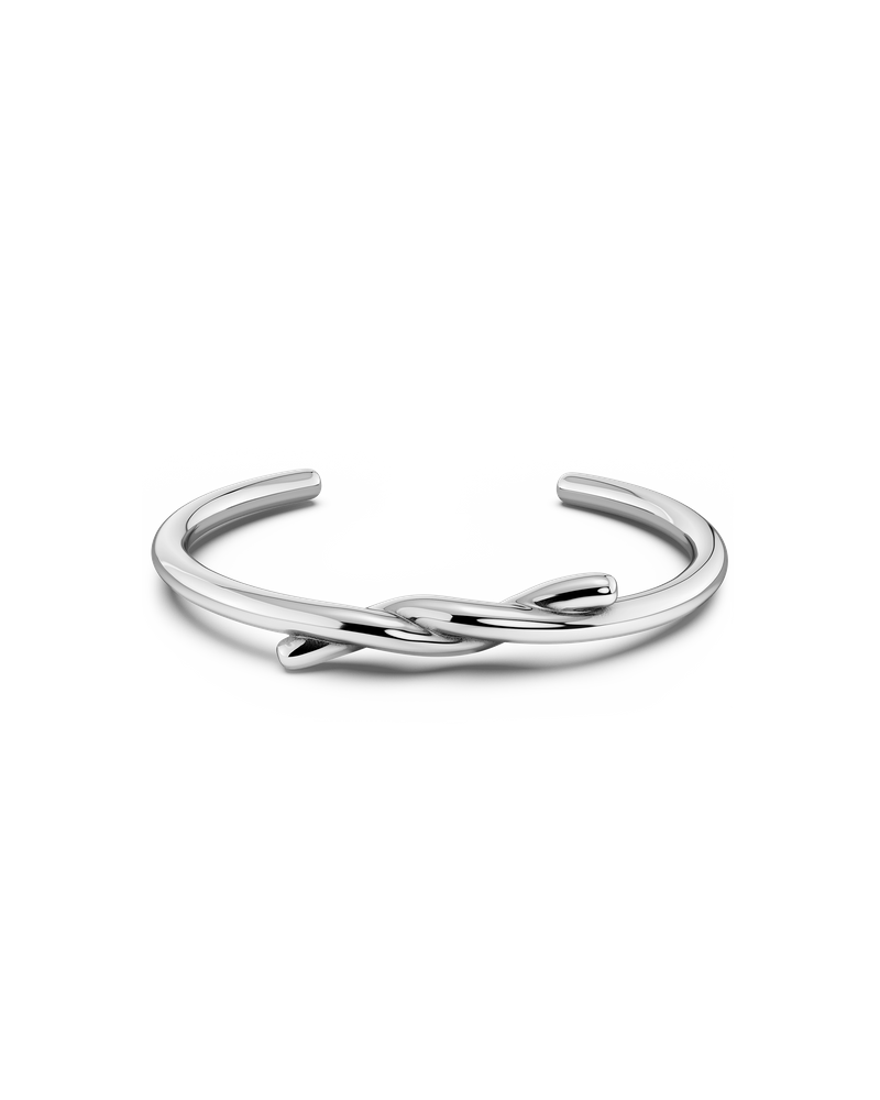 Novel Knot Cuff New silver jewellery Silver