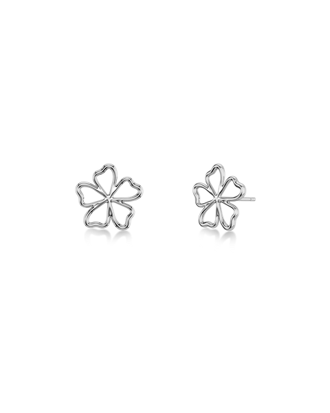 Alba Studs S Jewellery Silver