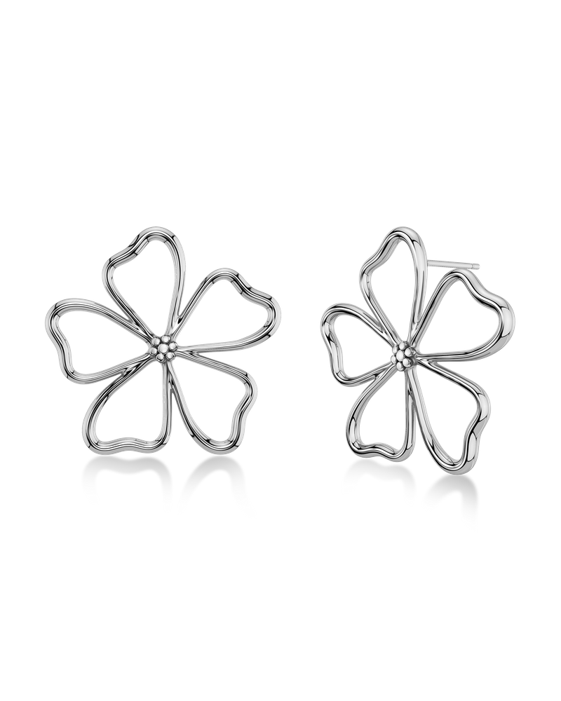 Alba Studs L Oorknopjes Zilver