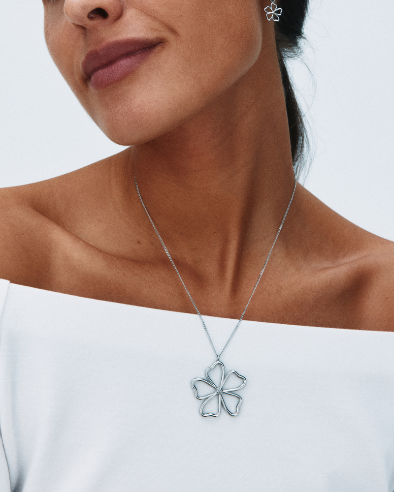 Alba Necklace L Silver necklaces Silver