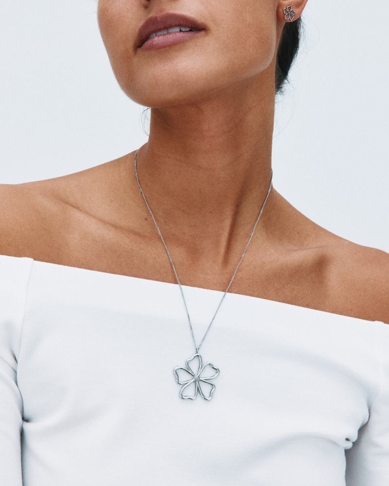 Alba Necklace L Silver necklaces Silver