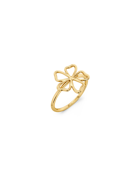 Alba Ring S Gold rings Guld
