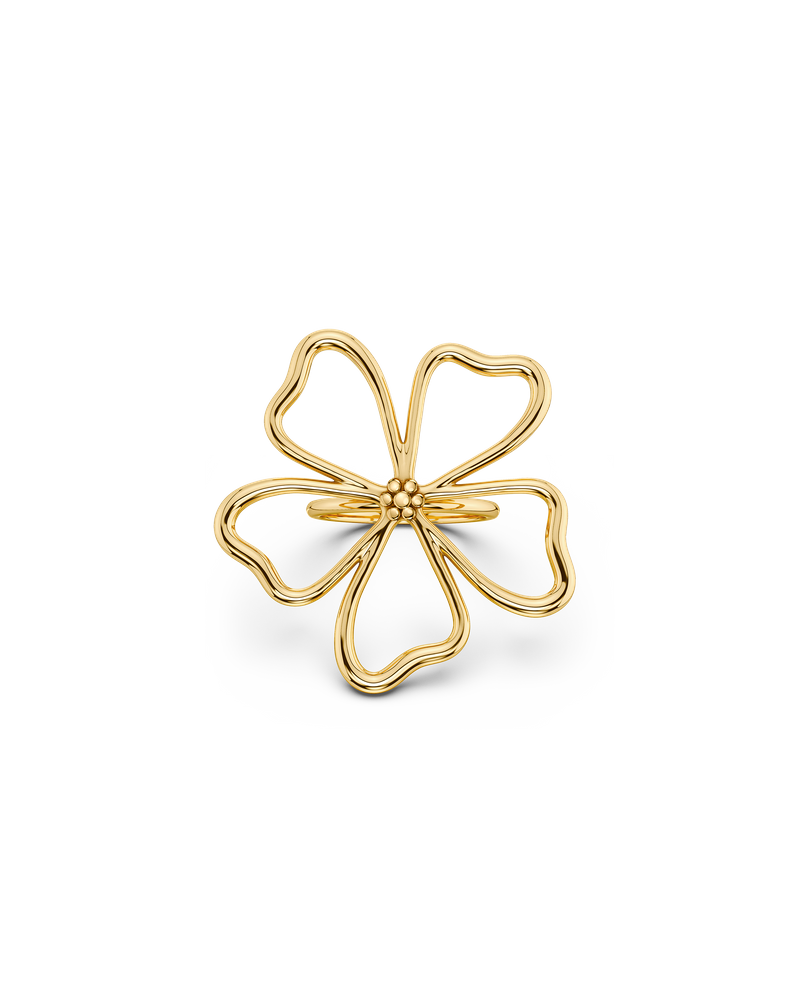 Alba Ring L Goldringe Gold