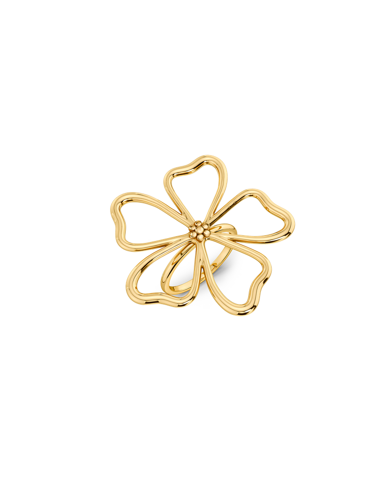Alba Ring L Goldringe Gold