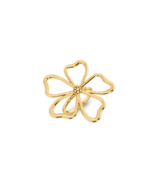 Alba Ring L Gold rings Kulta