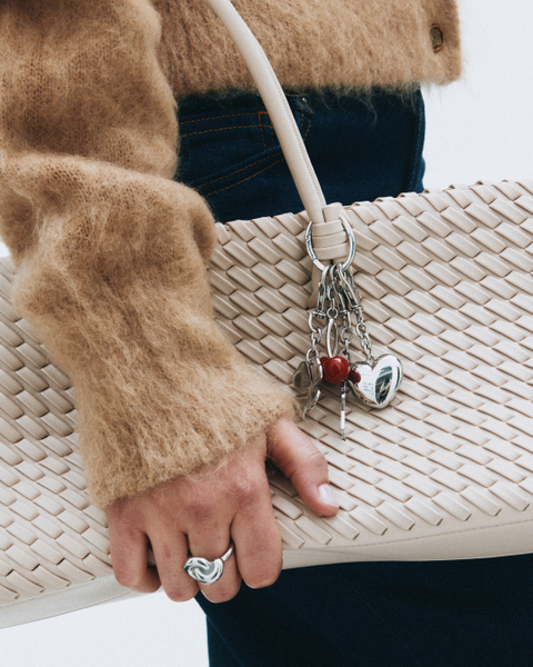 Cherry Bag Charm Charms Silver