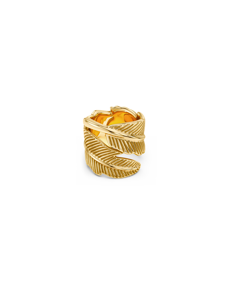 Feather Ring Guldringe Guld