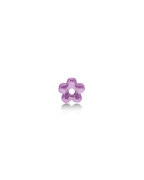 Daisy One Stud Enamel Jewellery Gold