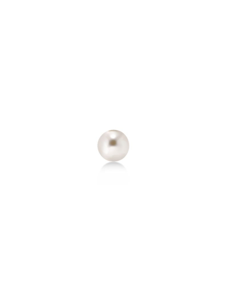 Pearl One Stud Kultakorut Kulta