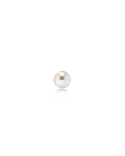 Pearl One Stud Jewellery Guld