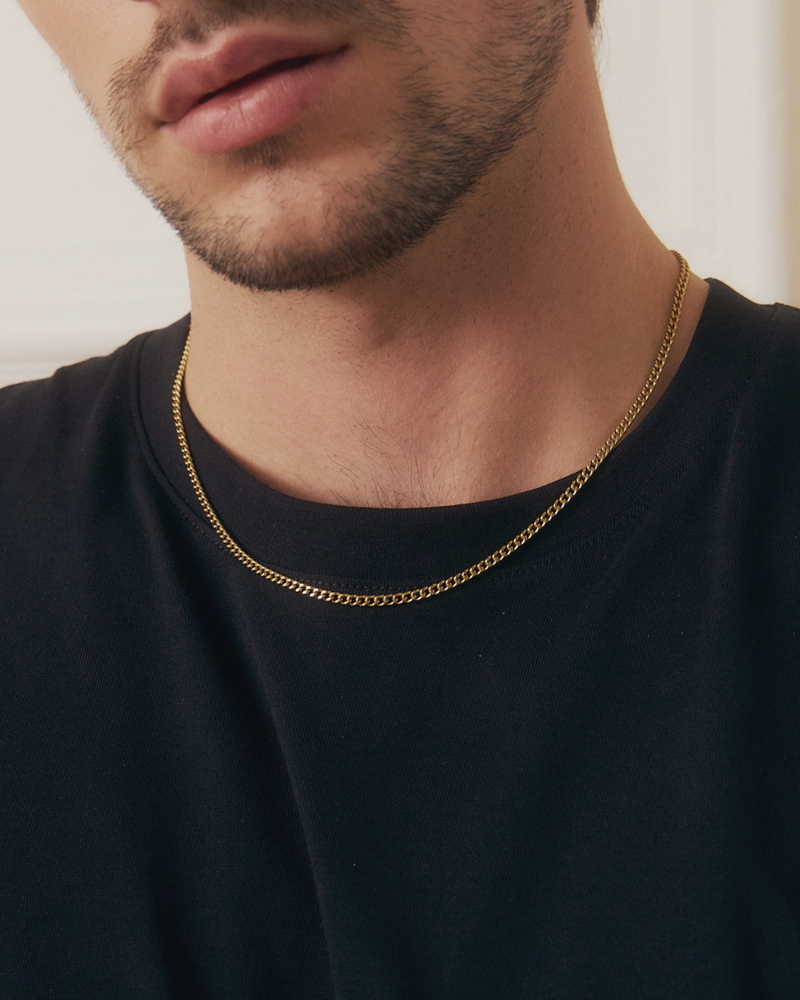 Sam Necklace 45 cm Gouden kettingen Goud