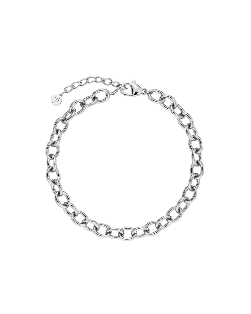 Anchor Chain Connect Bracelet Armbånd i sølv Sølv