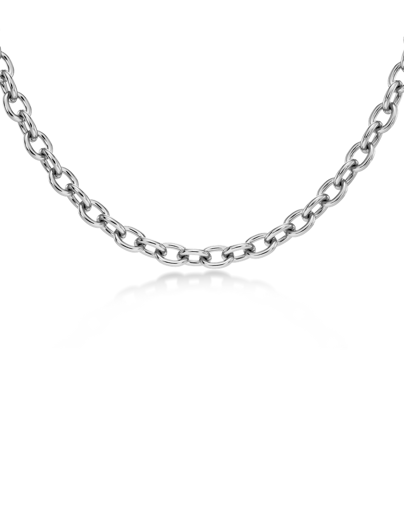 Anchor Chain Connect Necklace Halskjeder i sølv Sølv
