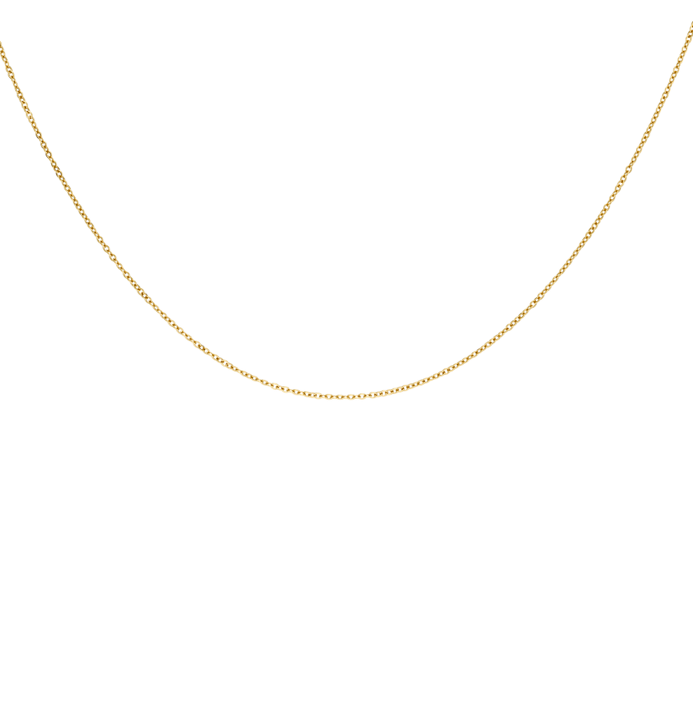 Anchor Chain 70 75 80 cm Lange Halsketten Gold