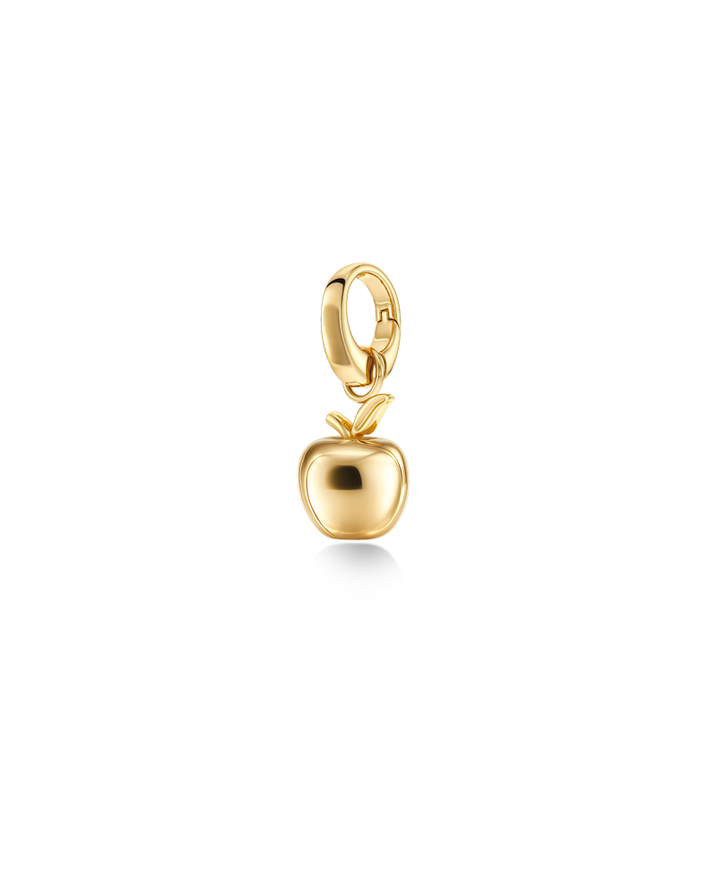 Apple Charm Gullcharms Gull
