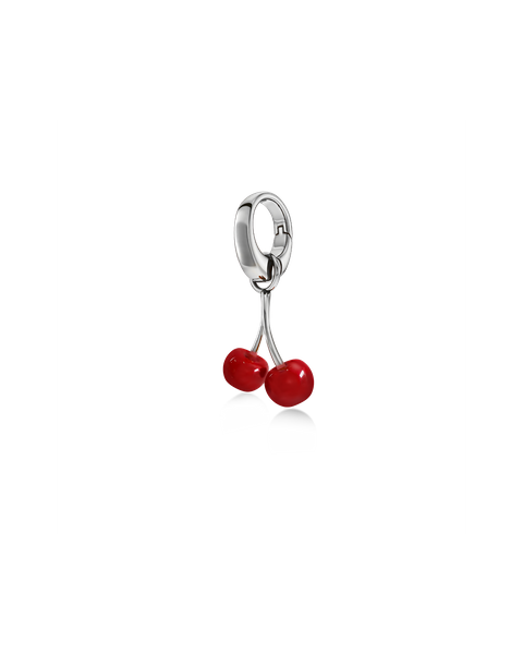 Cherry Charm Charms Sølv