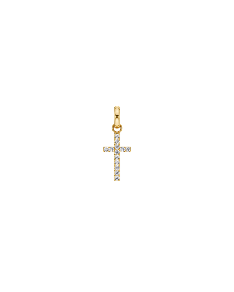 Cross Sparkle Charm Gullcharms Gull