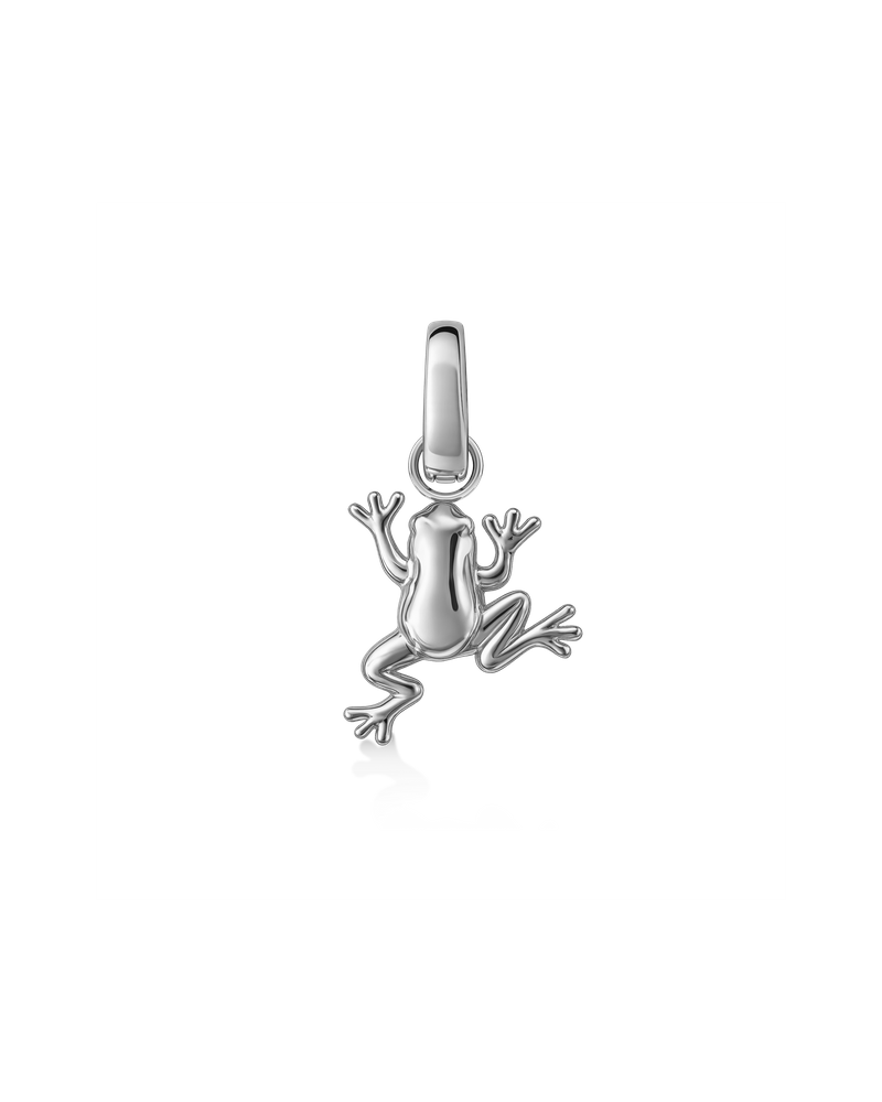 Frog Charm Charms i sølv Sølv