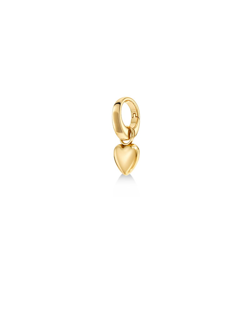 Heart Charm Gullcharms Gull