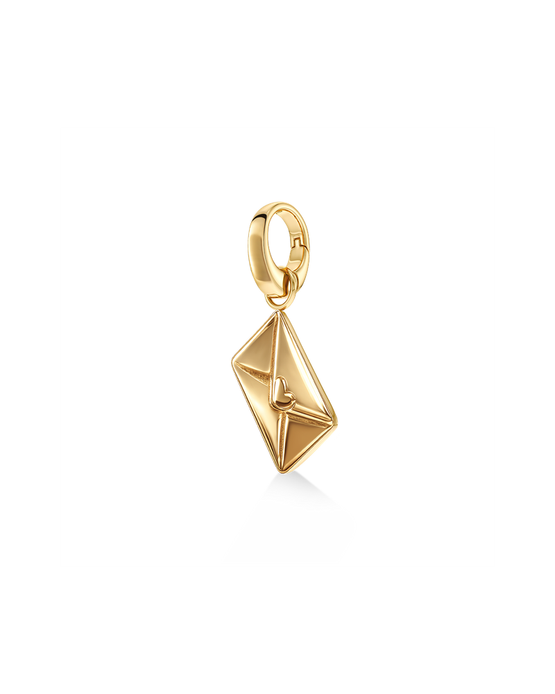 Love Letter Charm Gullcharms Gull