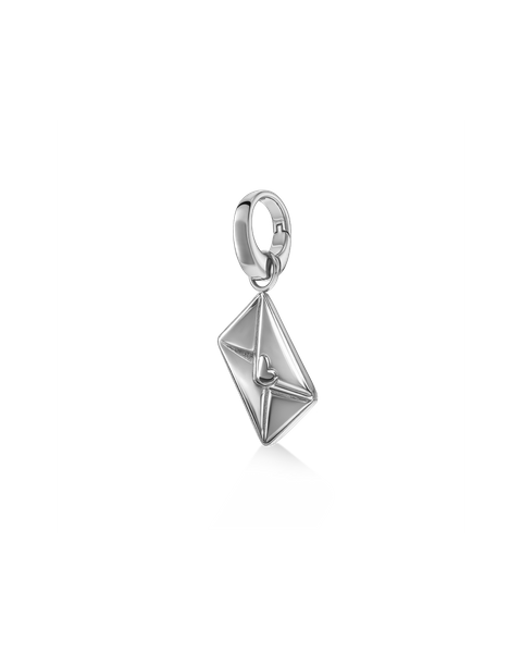 Love Letter Charm Charms Silver