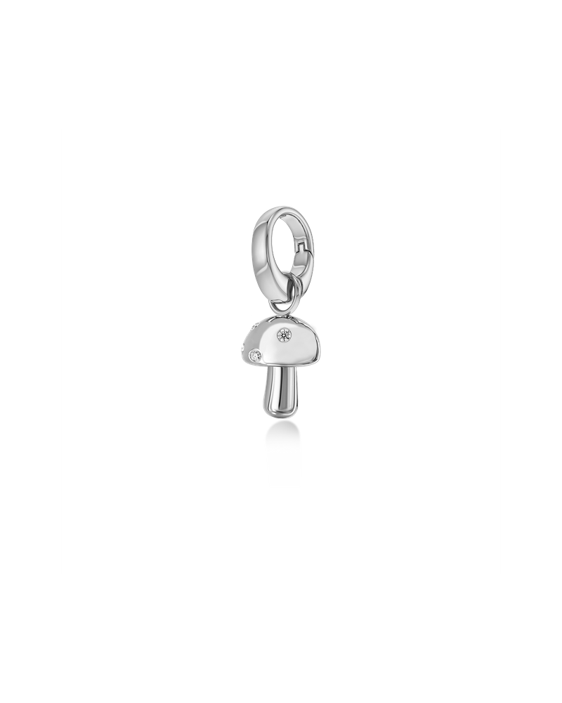 Mushroom Charm Silverberlocker Silver