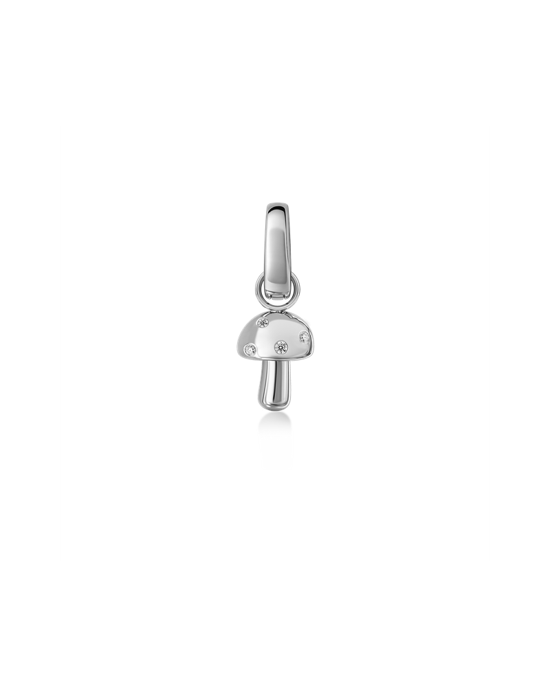 Mushroom Charm Silverberlocker Silver