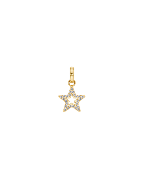 Star Sparkle Charm Charms Gold