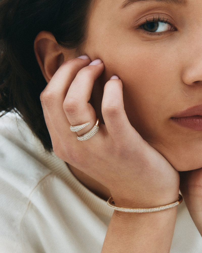 Spire Sparkle Ring Gold rings Gold