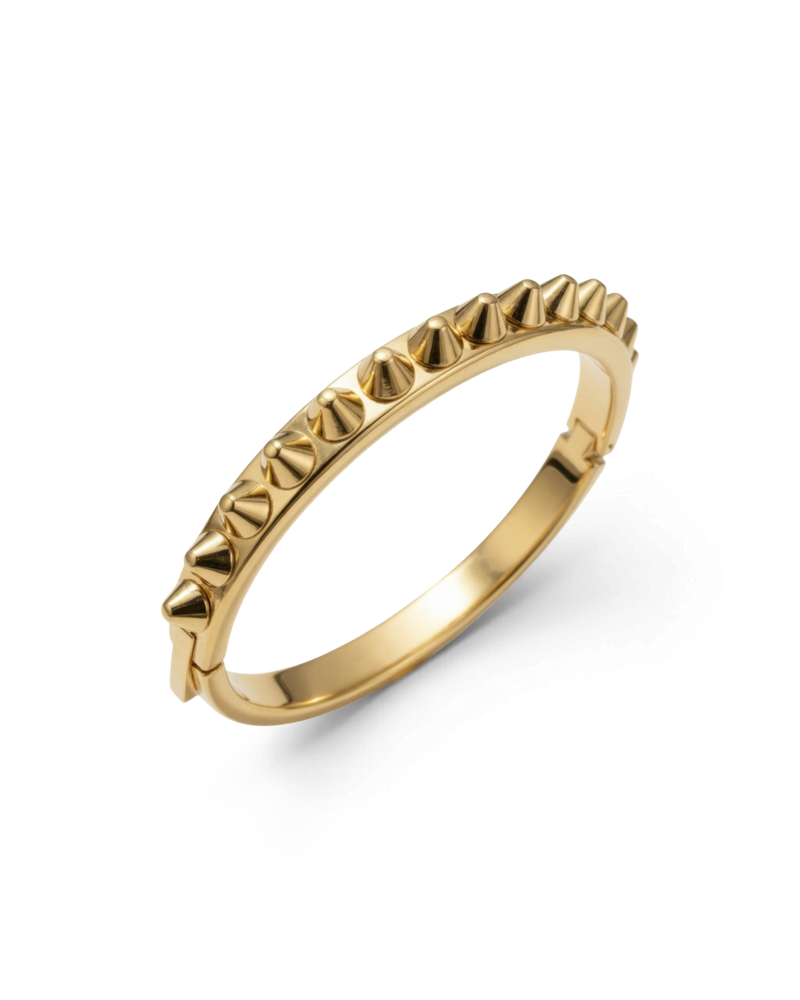 Peak Bangle Bangles Gold