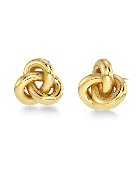 Infinity Knot Studs L Bestsellers Kulta