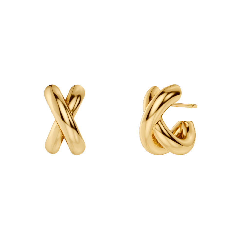 Alexa Hoops S Creolen Gold