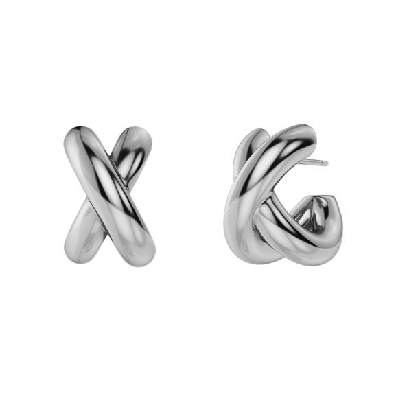 Alexa Hoops L Classics Zilver
