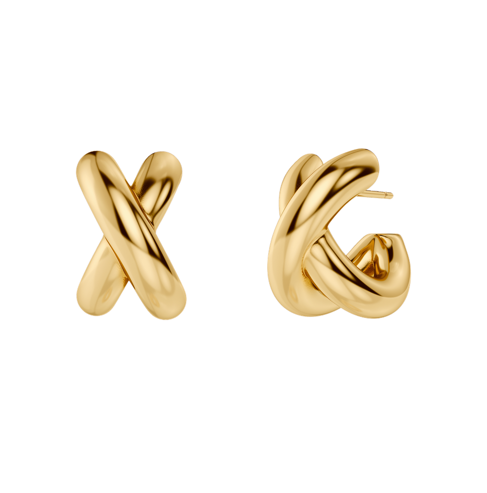 Alexa Hoops L Hoops Gold