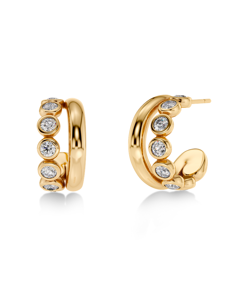 Grace Hoops L Hoops Gold