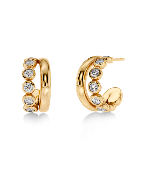 Grace Hoops L Bride Gold