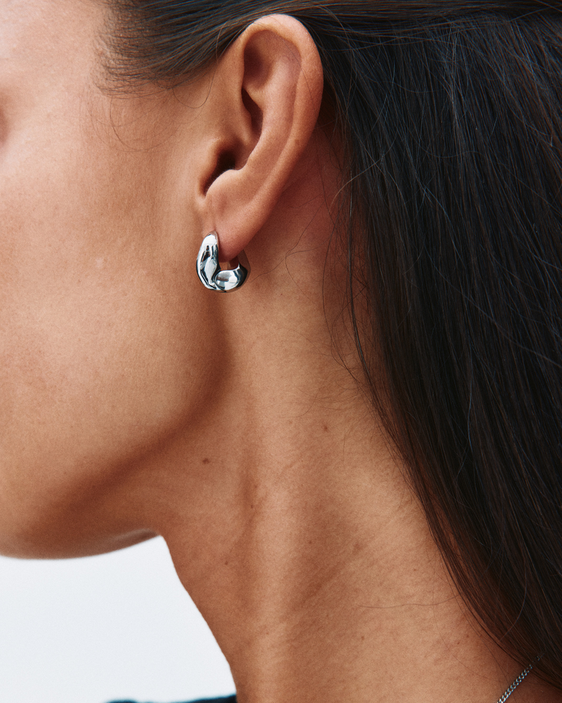 Azura Hoops S Hoops Silver