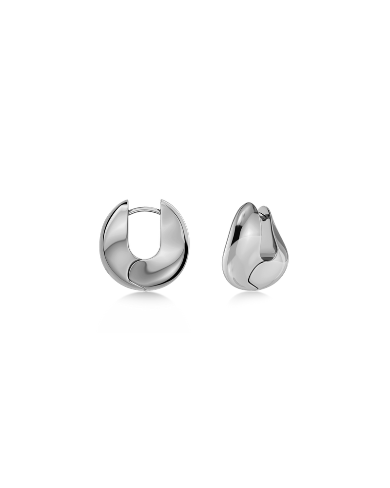 Azura Hoops S Hoops Silver