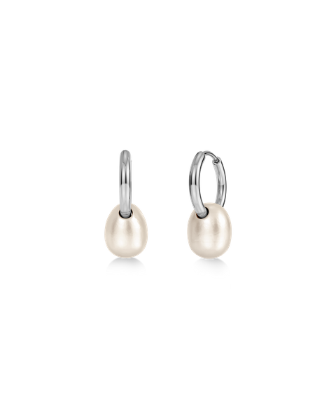 Breeze Hoops S Jewellery Silver