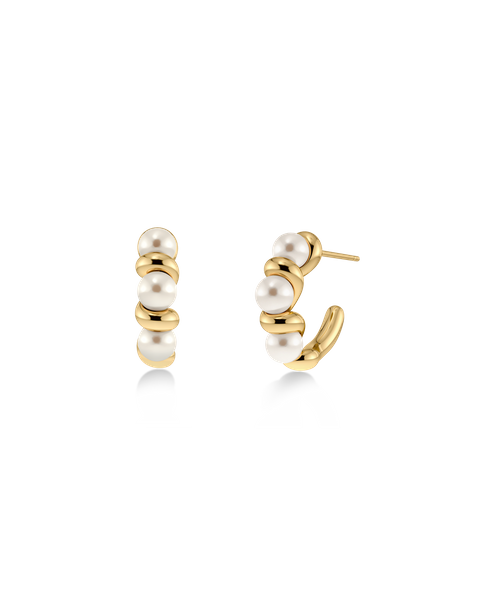 Margot Hoops S Gold earrings Kulta