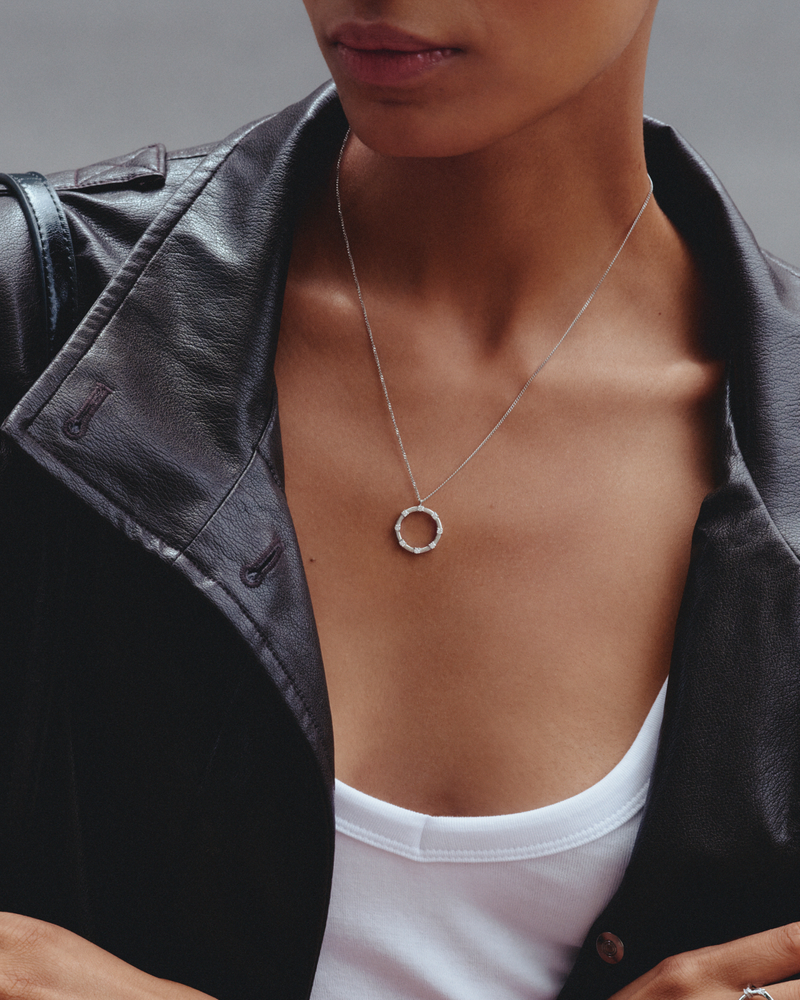 Celeste Necklace L Silberhalsketten Silber