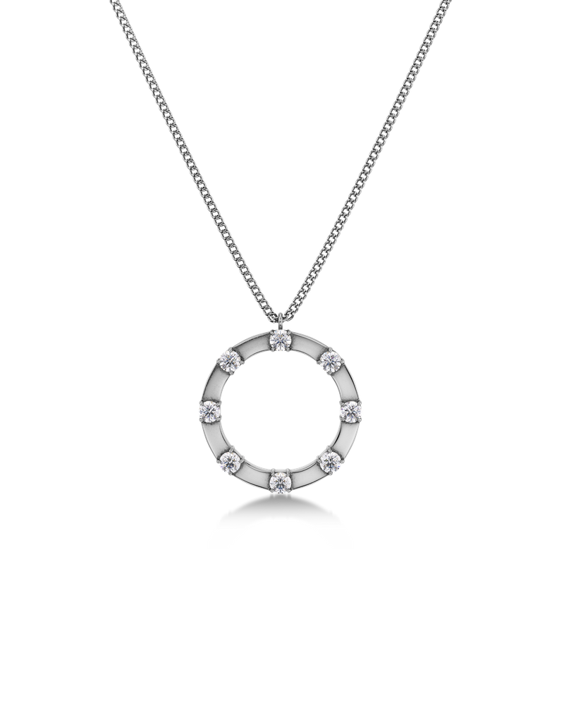 Celeste Necklace L Silberhalsketten Silber