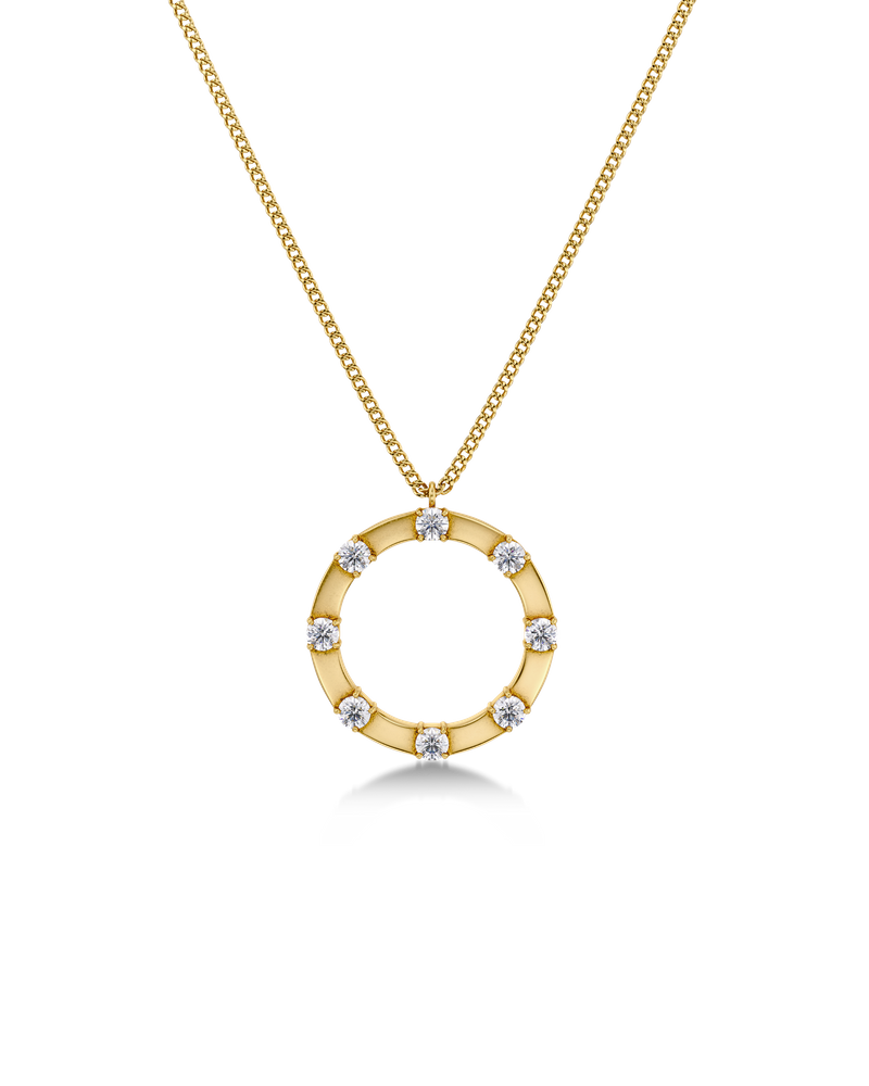 Celeste Necklace L Goldhalsketten Gold