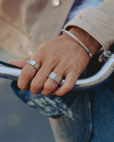 Harper Ring Fathers day Silver