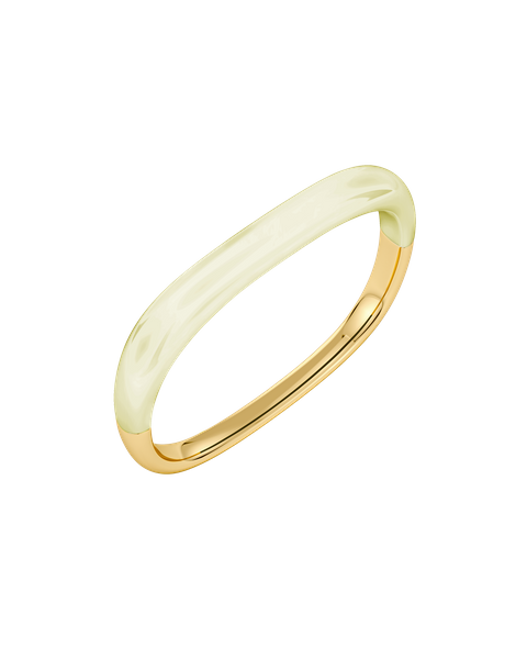 Lore Bangle Gold bracelets Goud/Wit