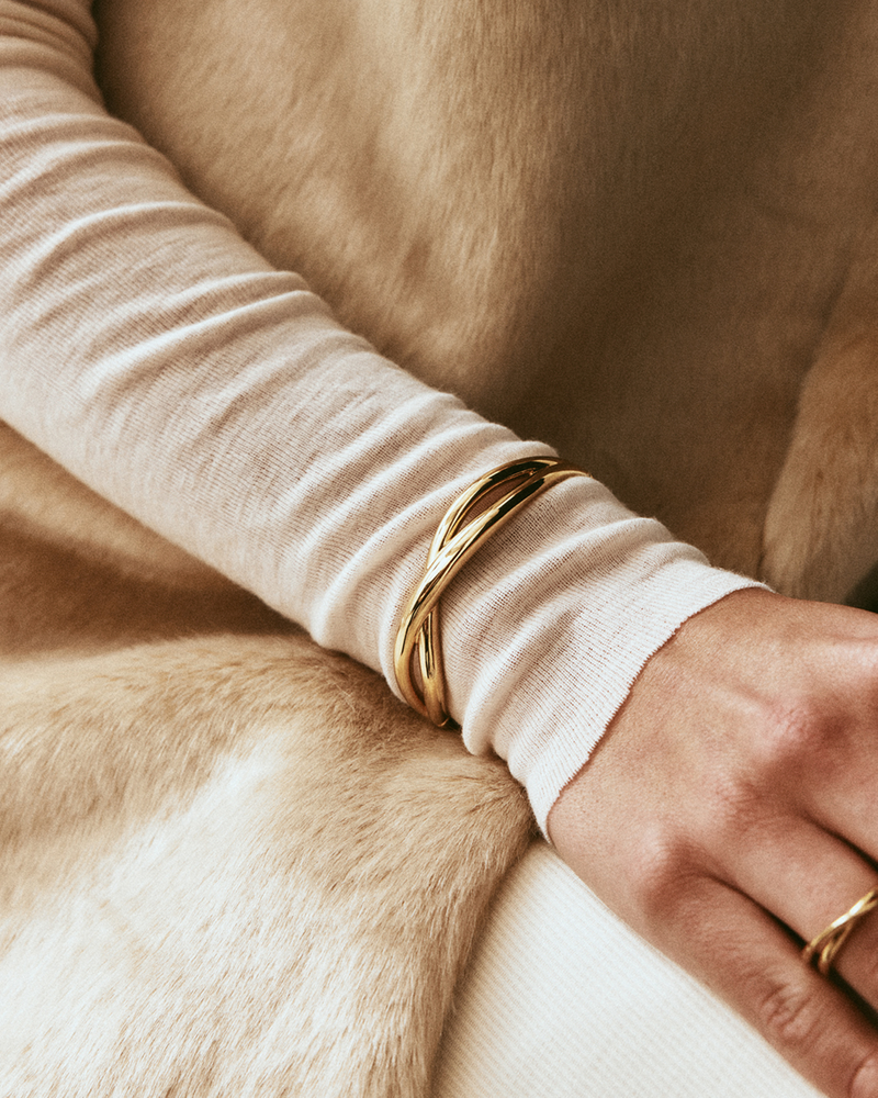 Nouveau Bangle Bangles Gold
